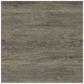 Bellemore Bar Unit with Footrest Grey Driftwood and Black 182105