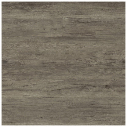 Bellemore Bar Unit with Footrest Grey Driftwood and Black 182105