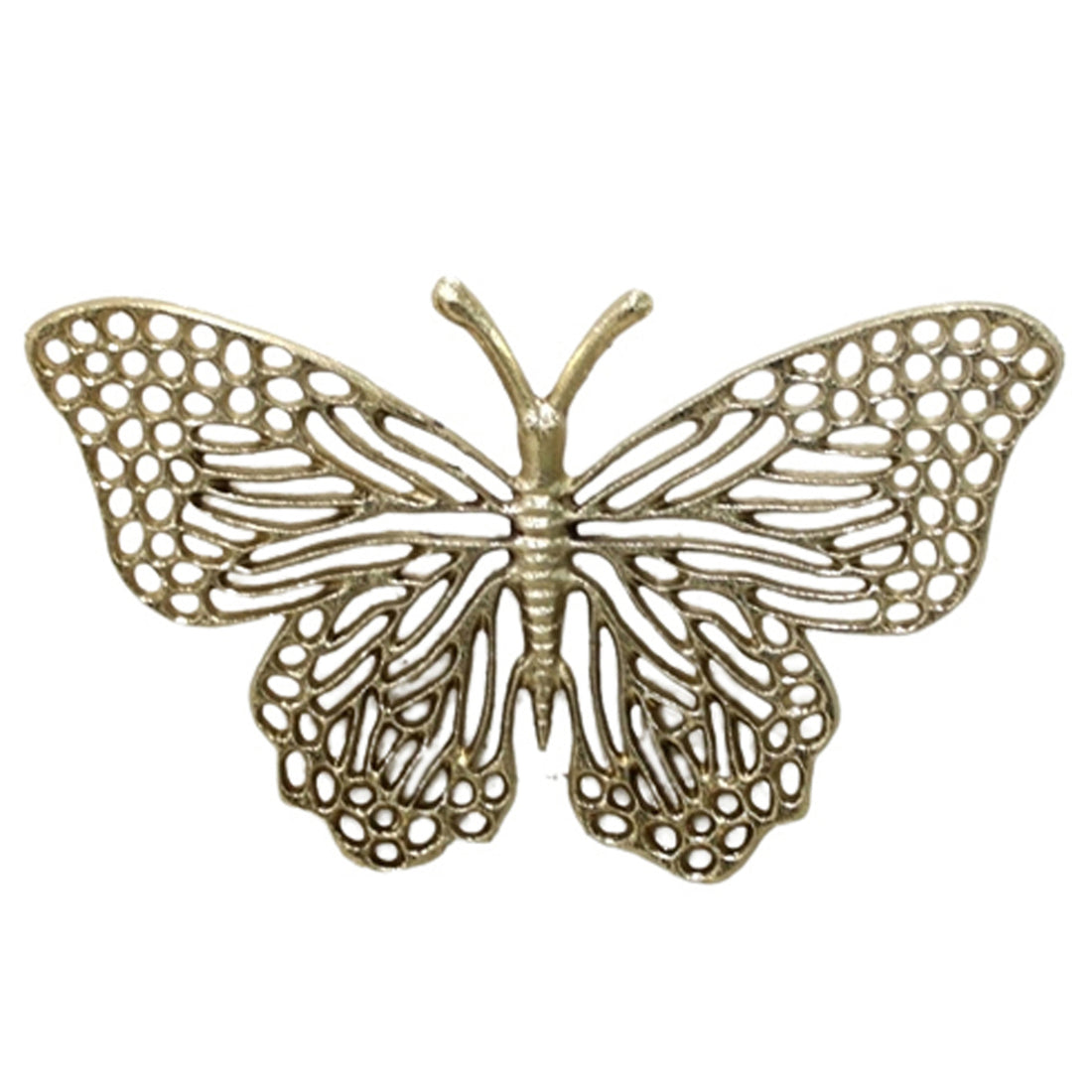 Sagebrook Home Metal, 11&quot; Wall Butterfly, Gold
