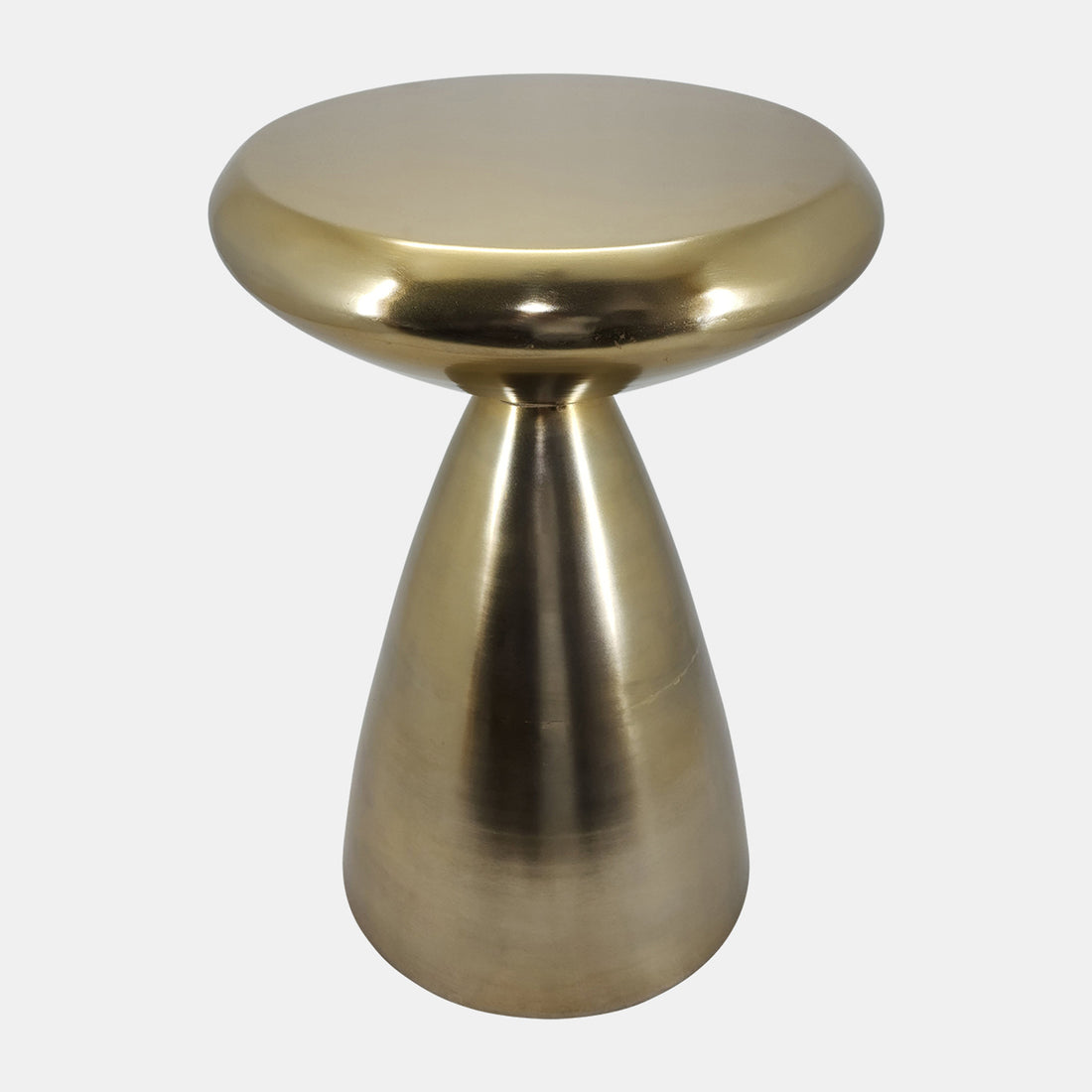Sagebrook Home Metal, 23&quot; Hourglass Accent Table, Gold