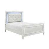 (3) EASTERN KING BED W/ LED HEADBOARD 1845KLED-1EK*