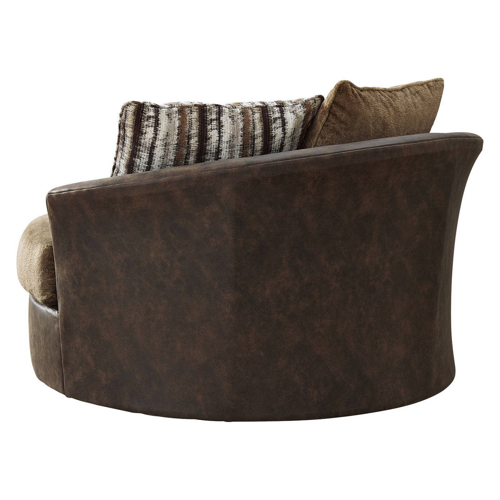 Alesbury Oversized Swivel Accent Chair Ash-1870421