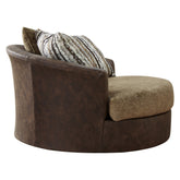 Alesbury Oversized Swivel Accent Chair Ash-1870421