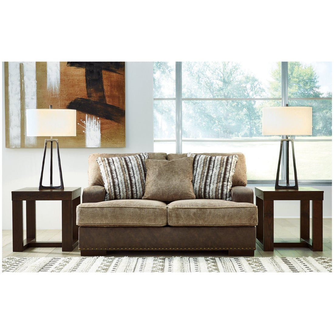 Alesbury Loveseat Ash-1870435