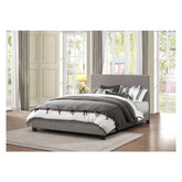 (2) EASTERN KING PLATFORM BED, FABRIC 1896KN-1EK*
