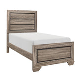 (2) TWIN BED, LT ELM 1904T-1*