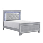 (3) FULL BED W/LED HEADBOARD 1916F-1*