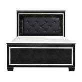 (3) FULL BED W/LED HEADBOARD 1916FBK-1*