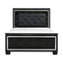 (3) FULL BED W/LED HEADBOARD 1916FBK-1*