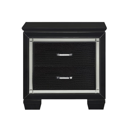 NIGHT STAND, BLACK 1916BK-4