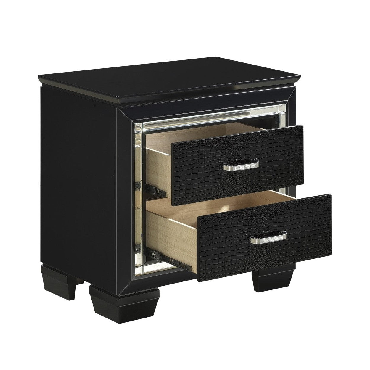 NIGHT STAND, BLACK 1916BK-4