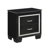 NIGHT STAND, BLACK 1916BK-4