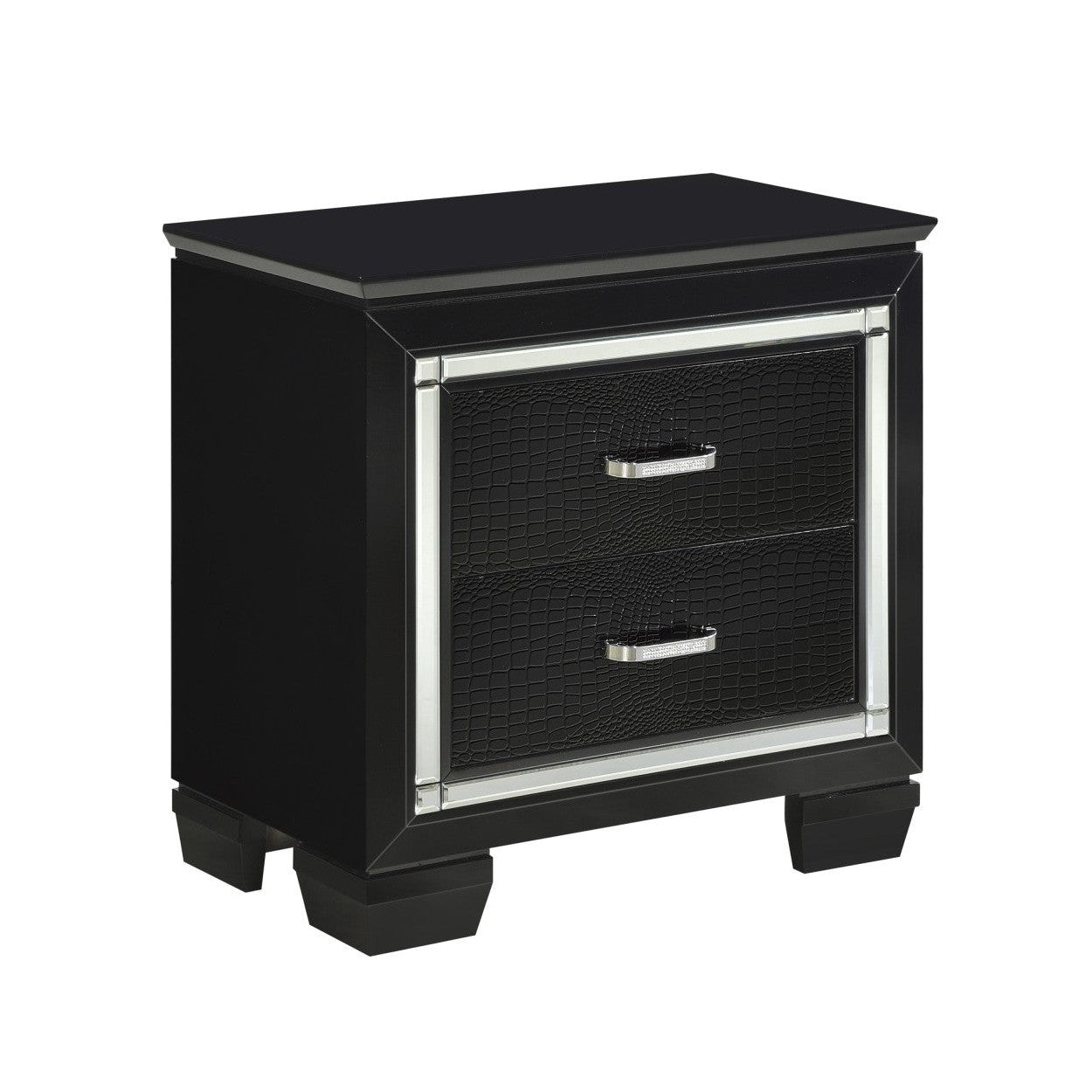 NIGHT STAND, BLACK 1916BK-4
