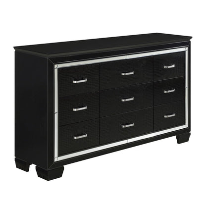 DRESSER, BLACK 1916BK-5