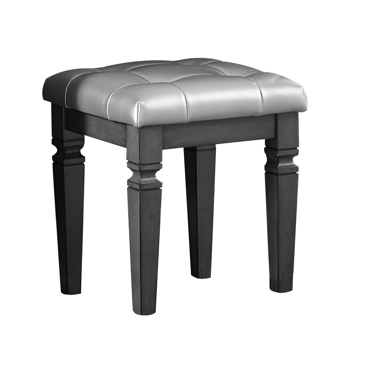VANITY STOOL 1916GY-14