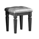 VANITY STOOL 1916GY-14