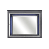 MIRROR W/BEVEL&LED LIGHT 1916GY-6