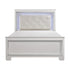 (3) EK BED, LED HEADBOARD 1916KW-1EK*