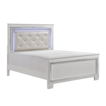 (3) FULL BED, LED HEADBOARD 1916FW-1*