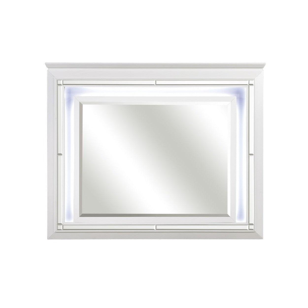 MIRROR W/BEVEL&amp;LED LIGHT 1916W-6
