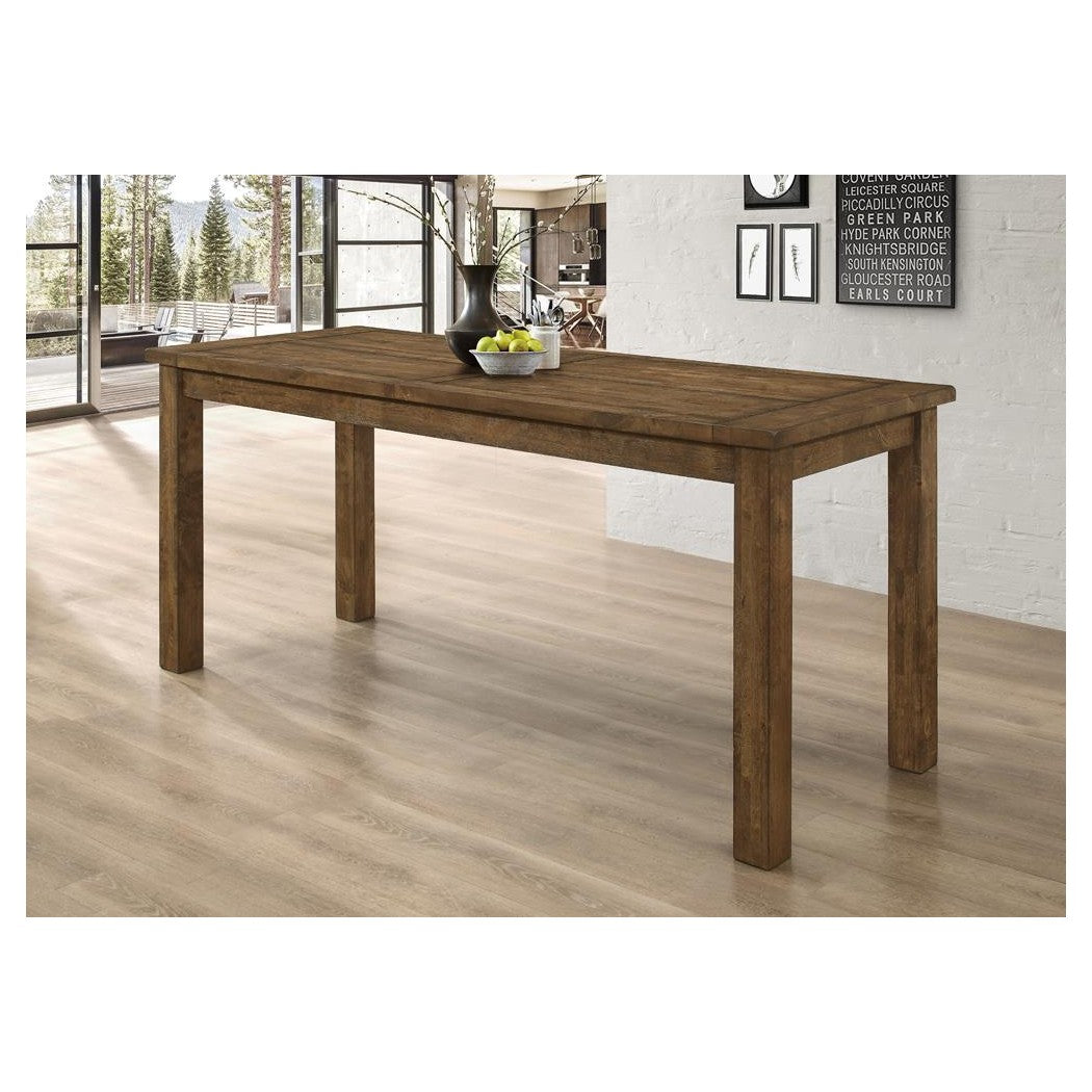 Coleman Counter Height Table Rustic Golden Brown 192028