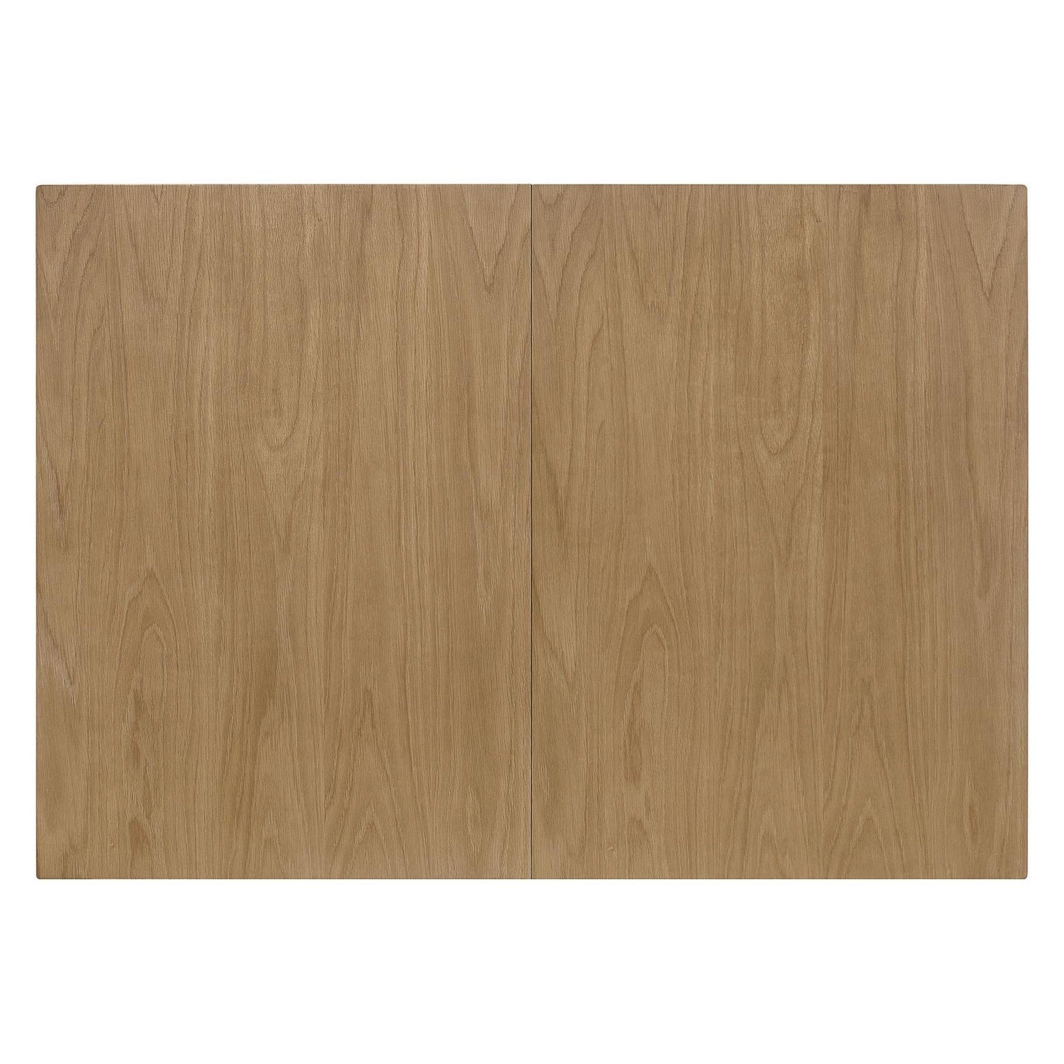 Kirby Rectangular Dining Table with Butterfly Leaf Natural and Rustic Off White 192691