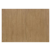 Kirby Rectangular Dining Table with Butterfly Leaf Natural and Rustic Off White 192691