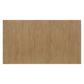 Kirby Rectangular Dining Table with Butterfly Leaf Natural and Rustic Off White 192691