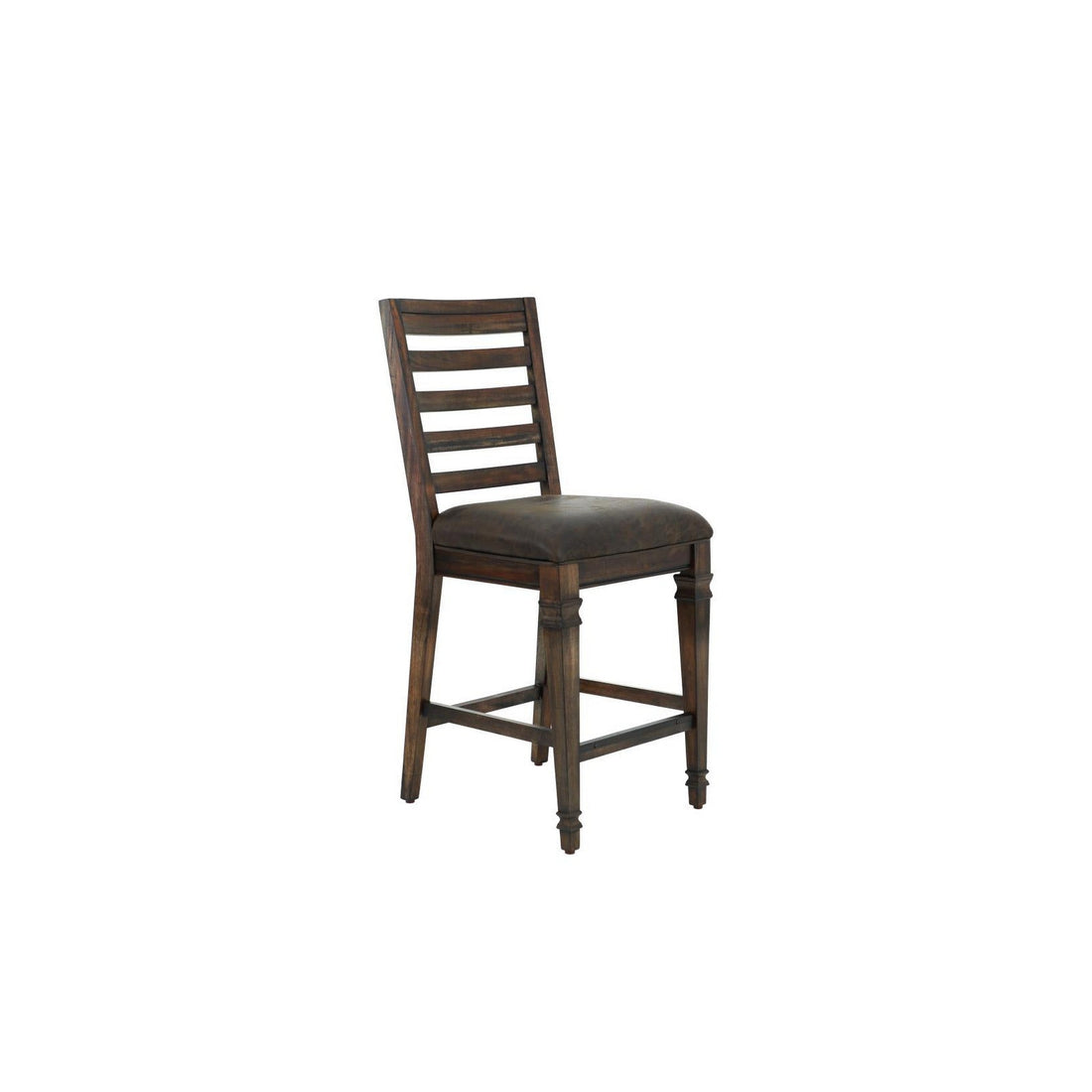 Avenue Ladder Back Counter Height Chairs Brown (Set of 2) 192749