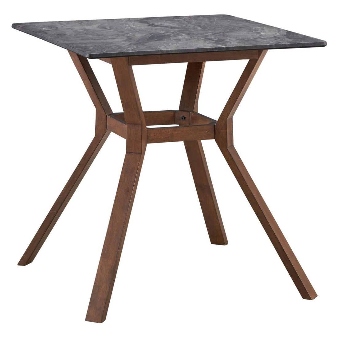 Parkersburg Square Counter Height Table Paladina and Natural Walnut 192758
