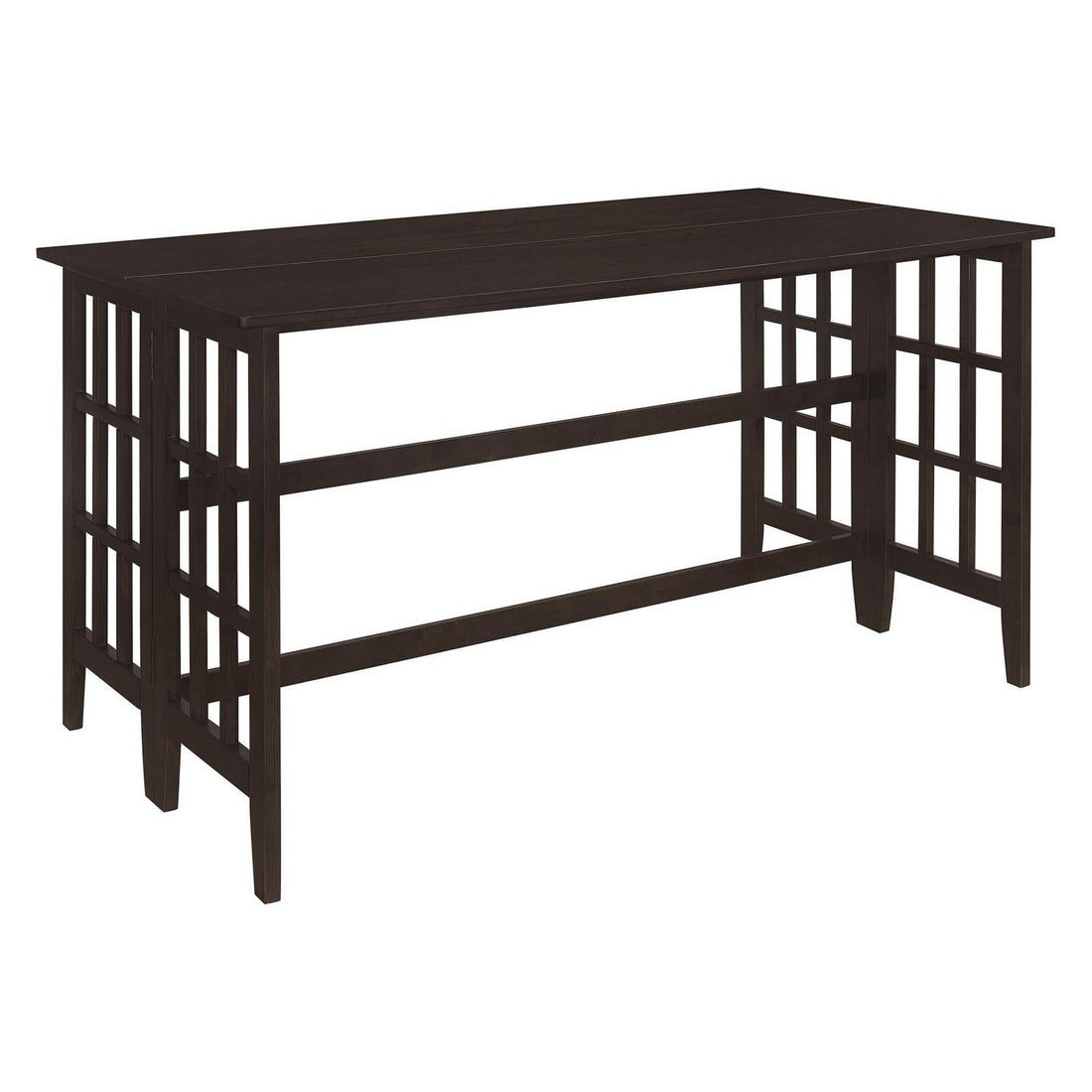 Carmina Rectangular Counter Height Table Brown 193478