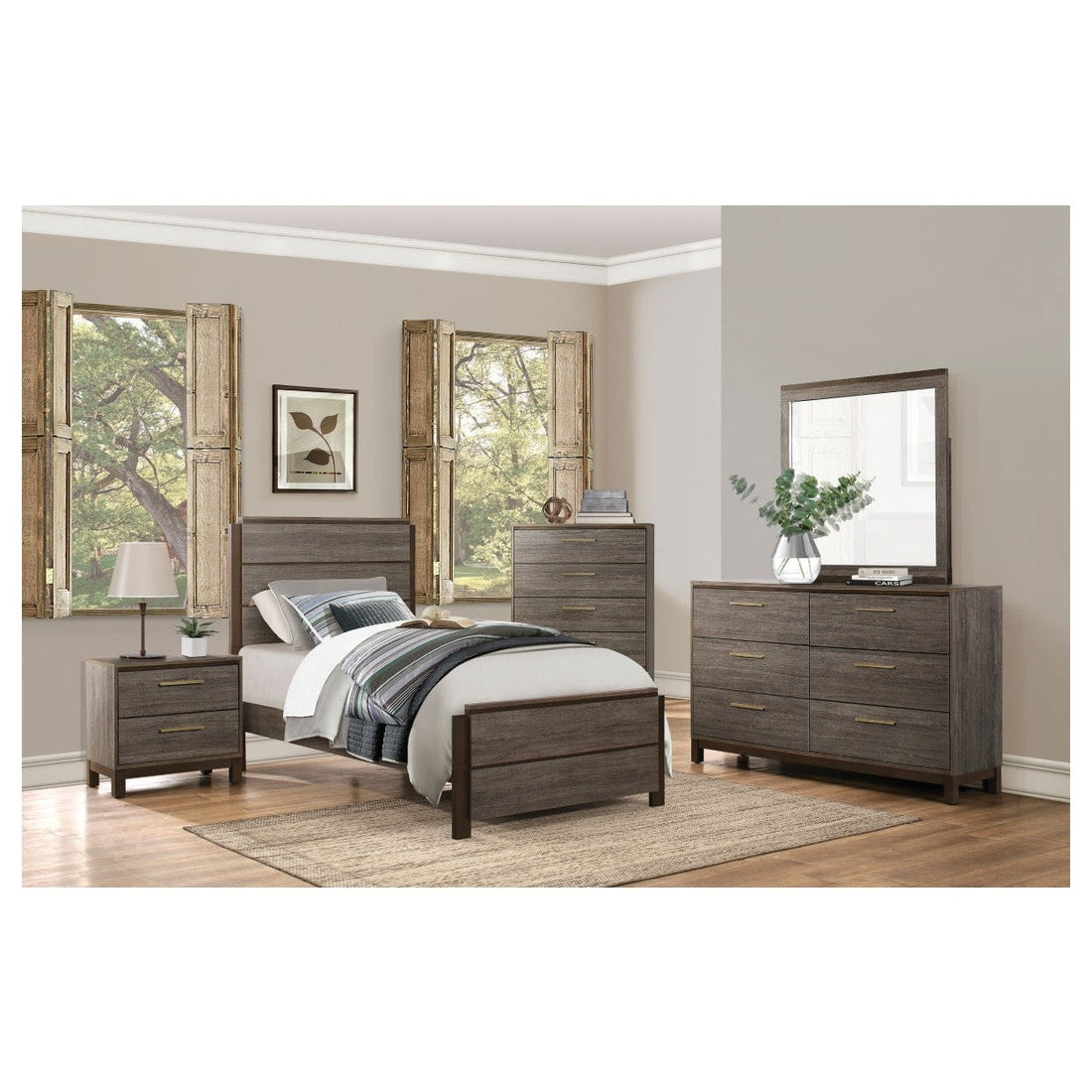 (2) TWIN BED 1936T-1*