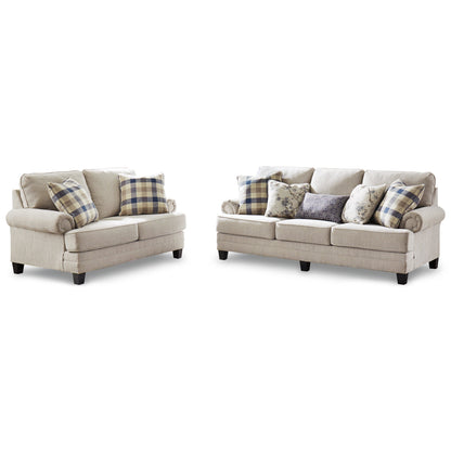 Meggett Sofa and Loveseat Ash-19504U1