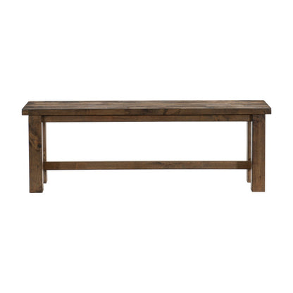 52&quot; BENCH, ALL RUBBERWD SOLID 1957-13