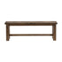 52" BENCH, ALL RUBBERWD SOLID 1957-13