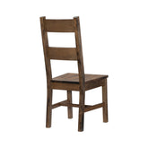 \SIDE CHAIR, ALL RUBBERWD SOLID 1957S
