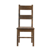 \SIDE CHAIR, ALL RUBBERWD SOLID 1957S