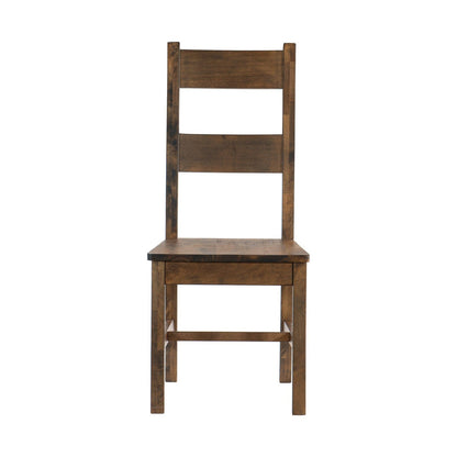 \SIDE CHAIR, ALL RUBBERWD SOLID 1957S