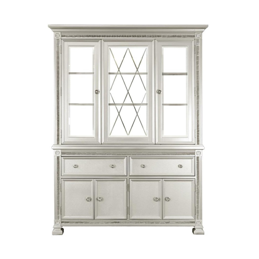 (2) BUFFET &amp; HUTCH, ACRYLIC 1958-50*