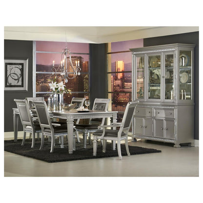 DINING TBL, 18&quot; LF, ACRYLIC, SILVER 1958-96