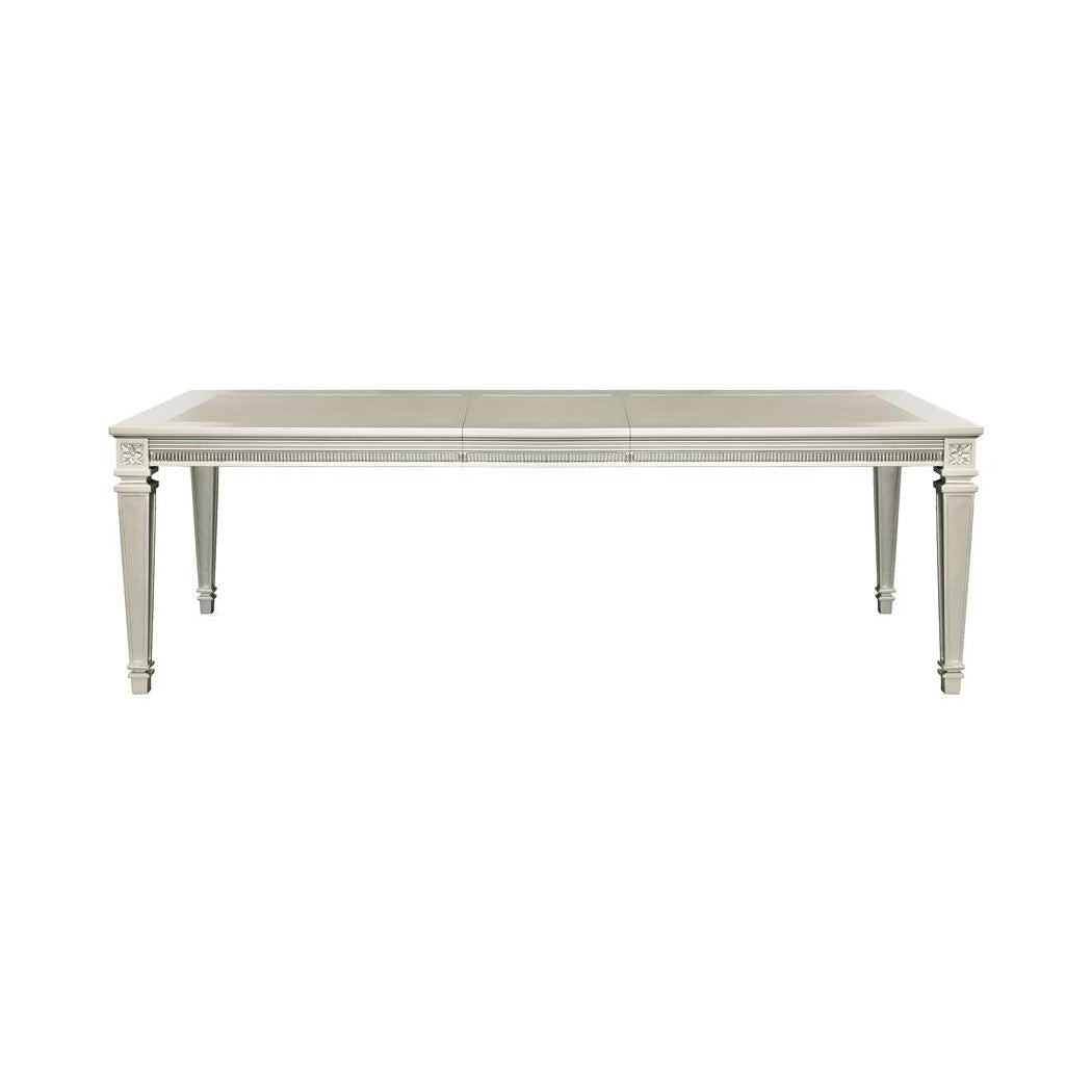 DINING TBL, 18&quot; LF, ACRYLIC, SILVER 1958-96
