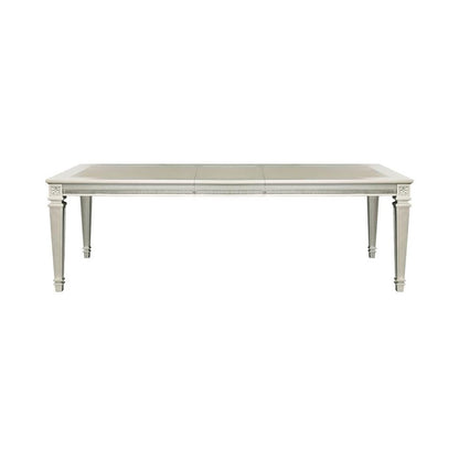 DINING TBL, 18&quot; LF, ACRYLIC, SILVER 1958-96
