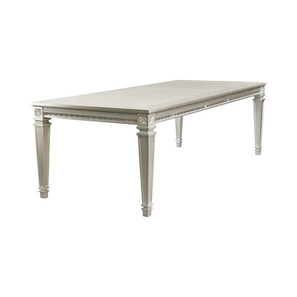DINING TBL, 18&quot; LF, ACRYLIC, SILVER 1958-96