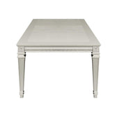 DINING TBL, 18" LF, ACRYLIC, SILVER 1958-96