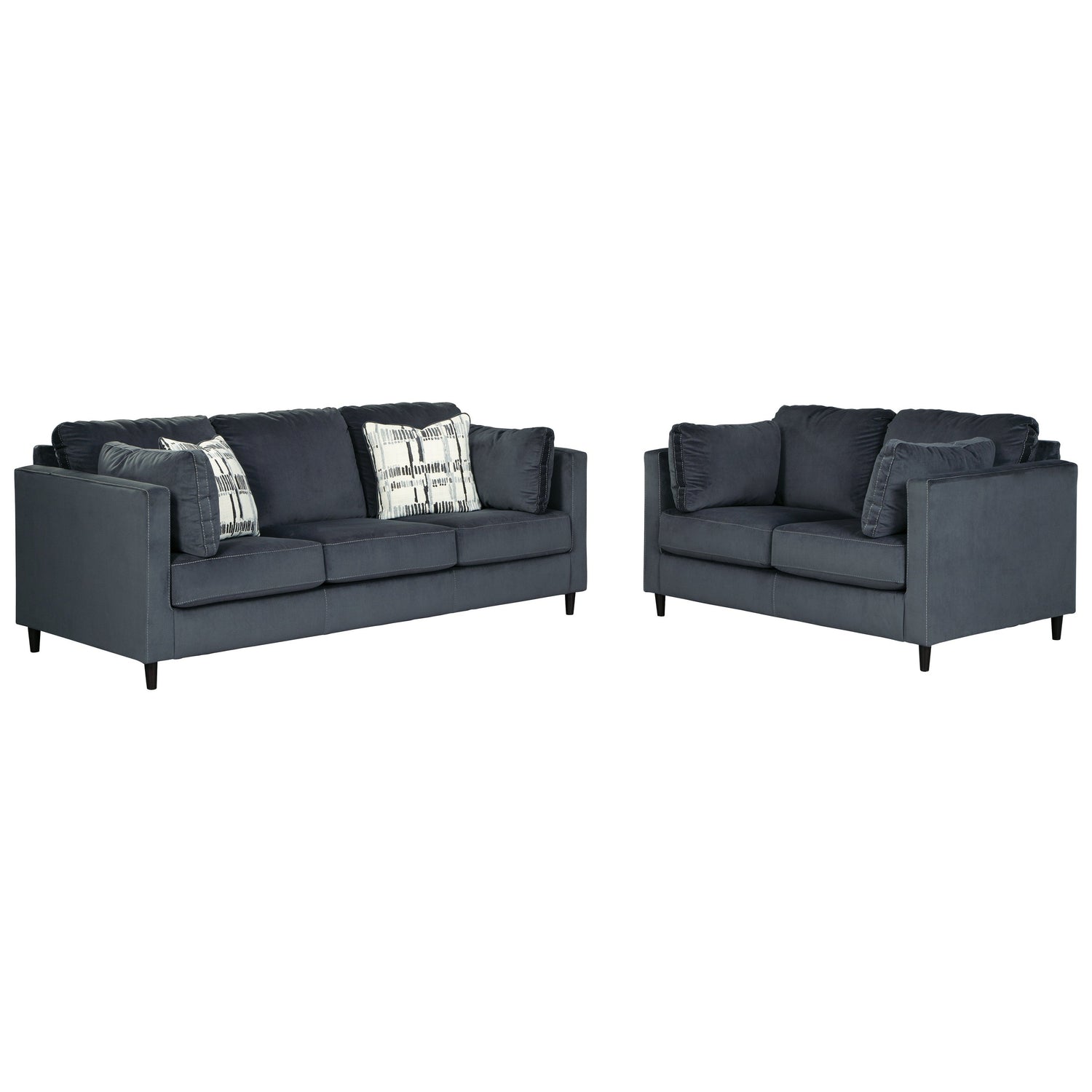 Kennewick Sofa and Loveseat Ash-19803U1