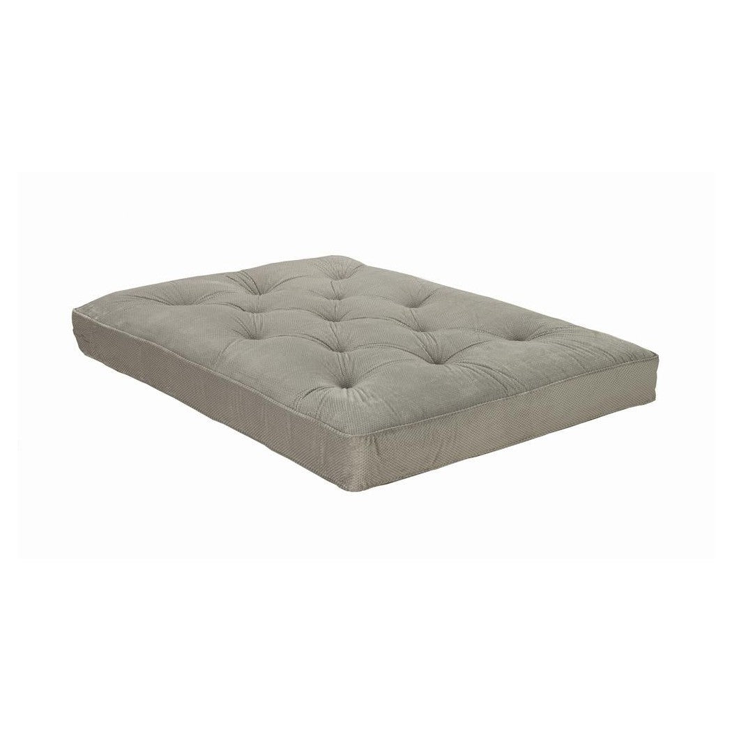 Button Tufted Luxury Futon Pad Grey 2019GRY