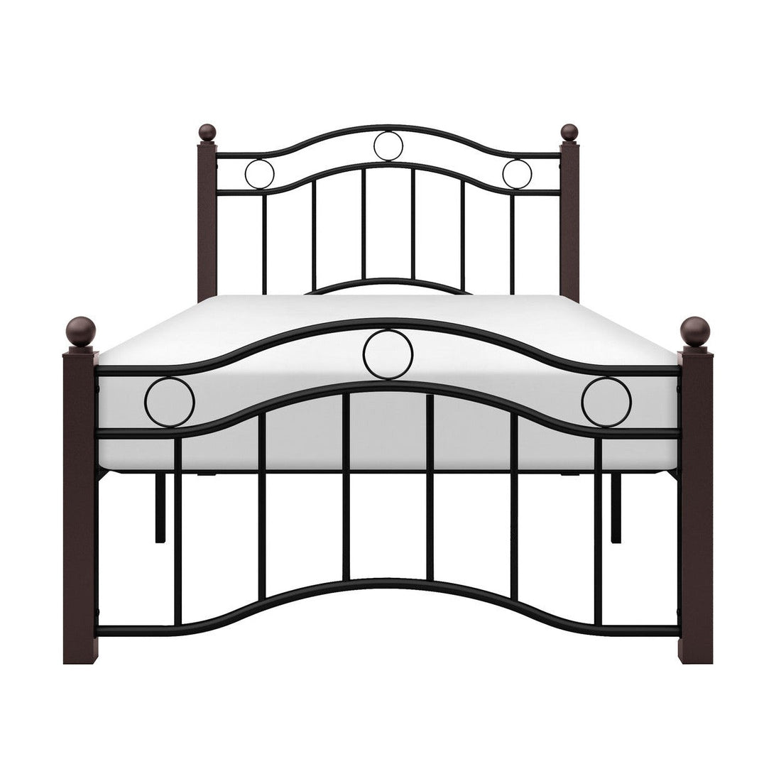 TWIN METAL PLATFORM BED 2020TBK-1