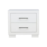 Jessica 2-drawer Nightstand White 202992