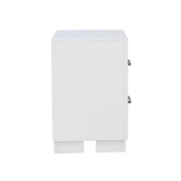 Jessica 2-drawer Nightstand White 202992