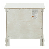 NIGHT STAND, WHITE FIN. 2039W-4
